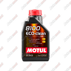 Масло моторное Motul 8100 ECO-clean 0W-20 синтетическое, 1л